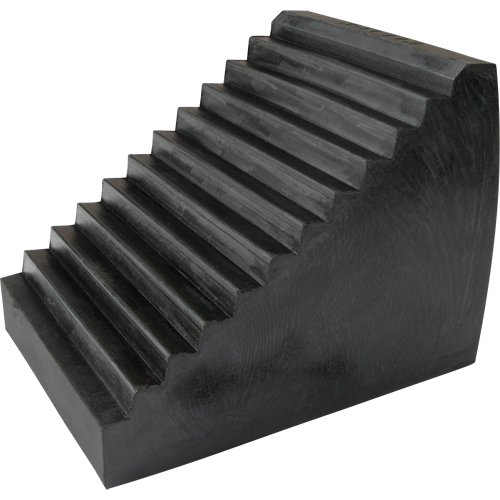 Wheel Chock, 9-1/2" x 6-1/2" x 7-1/2", Black Air Extreme Inc.