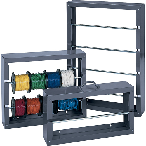 SUPPORT BOBINES DE FILMETALLIQUE (1 TIGE), De base, 6" la x 26-1/8" p x 10-3/8" h Air Extreme Inc.
