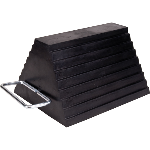 Wheel Chock, 9" x 8" x 6", Black Air Extreme Inc.