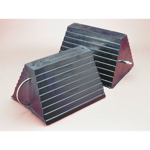 Wheel Chock, 9" x 8" x 6", Black Air Extreme Inc.