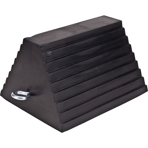 Wheel Chock, 9" x 8" x 6", Black Air Extreme Inc.