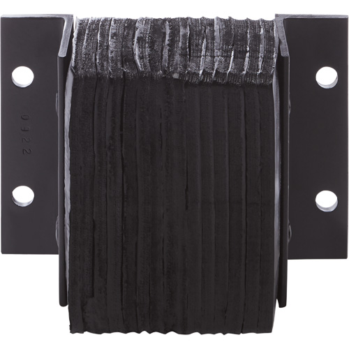 Laminated Dock Bumpers, Horizontal, Rubber, 12" W x 9" D x 12" H Air Extreme Inc.