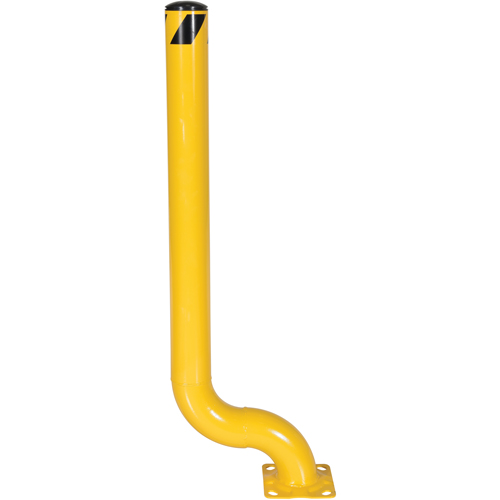 Borne d&eacute;sax&eacute;e, Acier, 54" h x 4-1/2" la, Jaune Air Extreme Inc.