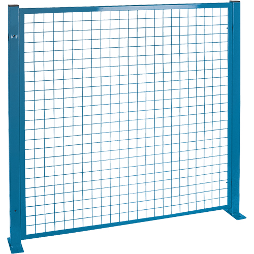 Perimeter Guards - Mesh Style, 4' H x 4' W, Blue Air Extreme Inc.