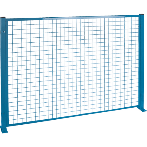 Protecteurs de p&eacute;rim&egrave;tre - Style treillis m&eacute;tallique, 4' h x 8' la, Bleu Air Extreme Inc.