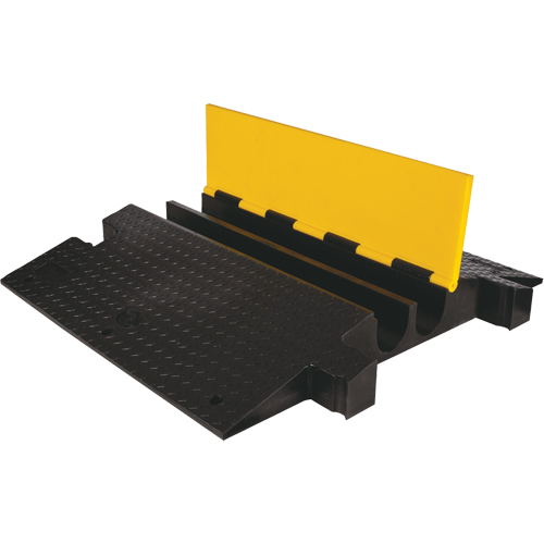 Yellow Jacket&reg; Extreme Crossover Cable Protector, 2 Channels, 35.75" L x 42.125" W x 5.125" H Air Extreme Inc.