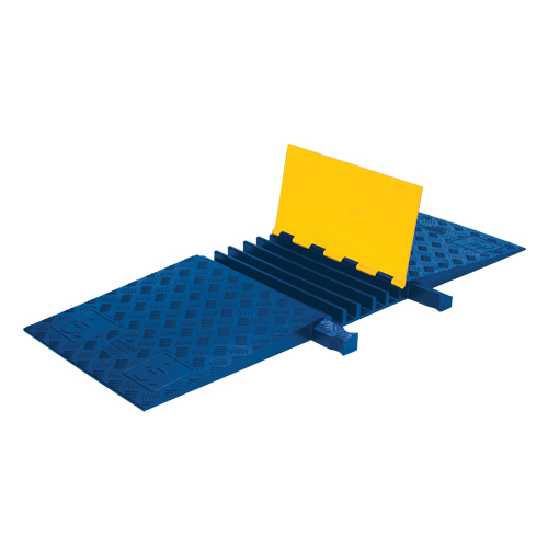Yellow Jacket&reg; Cable Protector, 5 Channels, 18" L x 50" W x 1.875" H Air Extreme Inc.