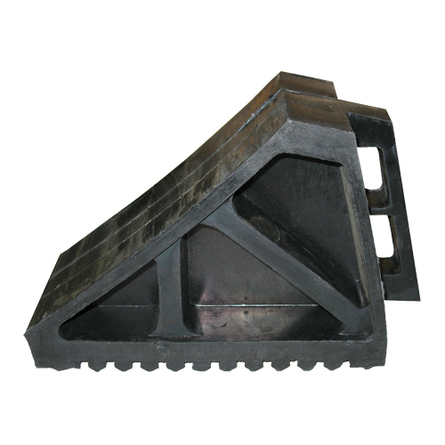 Wheel Chock, 10-5/8" x 7" x 4-1/2", Black Air Extreme Inc.