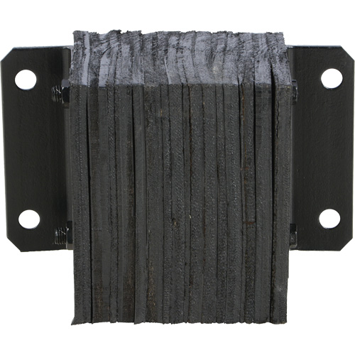 Butoir de quai lamell&eacute;, Horizontal, Caoutchouc, 12" la x 6" p x 10" h Air Extreme Inc.