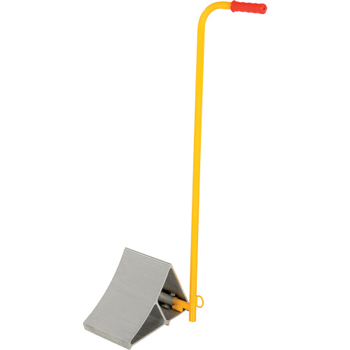 Aluminum Wheel Chock With Handle, 7" W x 11-7/8" D x 7-11/16" H Air Extreme Inc.