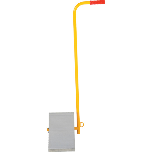 Aluminum Wheel Chock With Handle, 7" W x 11-7/8" D x 7-11/16" H Air Extreme Inc.