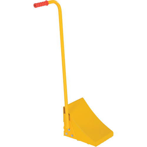Ergo Handle Wheel Chock, Steel, Yellow, 8" W x 10-3/4" D x 9-1/8" H Air Extreme Inc.