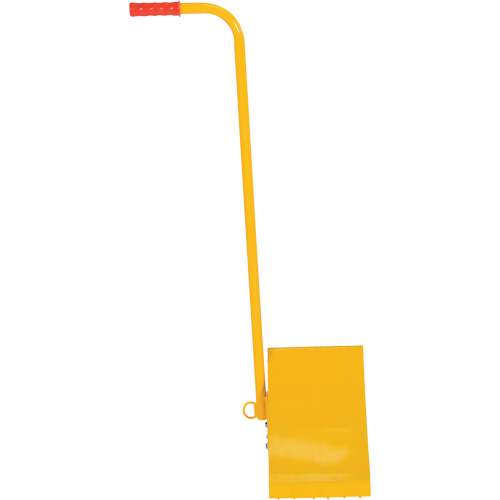 Ergo Handle Wheel Chock, Steel, Yellow, 8" W x 10-3/4" D x 9-1/8" H Air Extreme Inc.