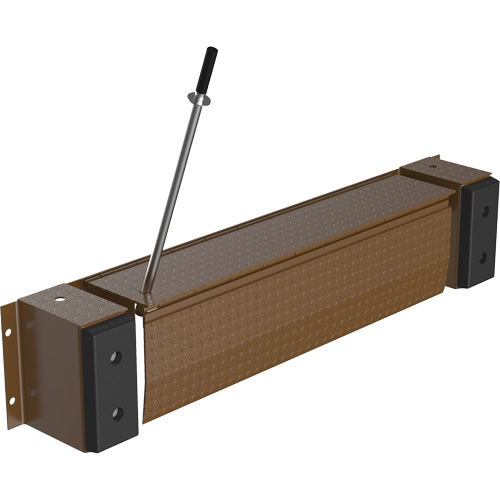 Mechanical Edge-O-Dock Leveler, 93" W, 66" Deck Width, 29" Span Air Extreme Inc.