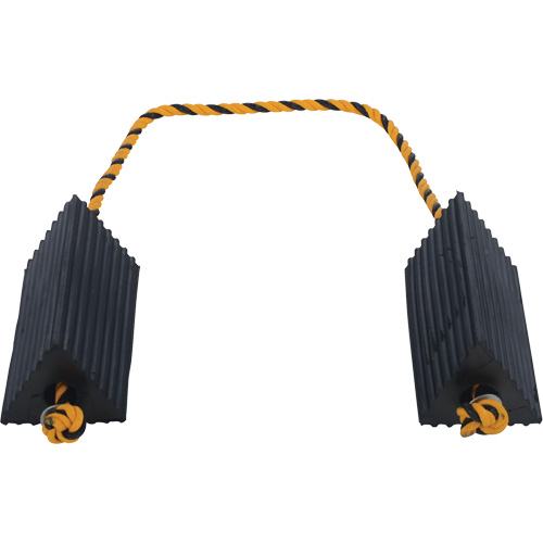 Cale de roue d'avion de transporteur a&eacute;rien, 5" x 10" x 4-1/2", Noir Air Extreme Inc.