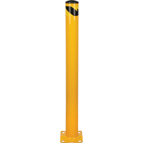 Butoir, Acier, 48" h x 4-1/2" la, Jaune Air Extreme Inc.