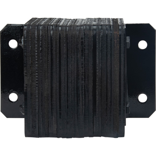 Butoirs de quai lamell&eacute;s, Horizontal, Caoutchouc, 12" la x 4" p x 10" h Air Extreme Inc.