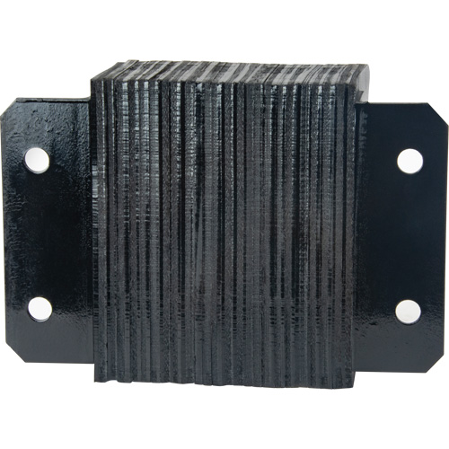 Butoirs de quai lamell&eacute;s, Horizontal, Caoutchouc, 12" la x 6" p x 10" h Air Extreme Inc.