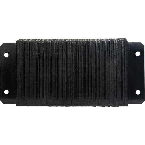 Butoirs de quai lamell&eacute;s, Horizontal, Caoutchouc, 24" la x 4" p x 12" h Air Extreme Inc.