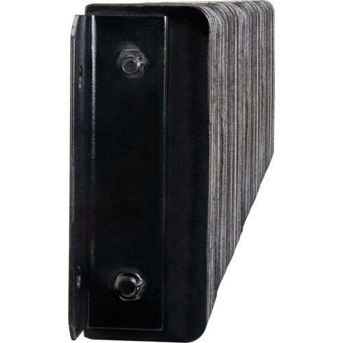 Laminated Dock Bumpers, Horizontal, Rubber, 36" W x 4" D x 12" H Air Extreme Inc.