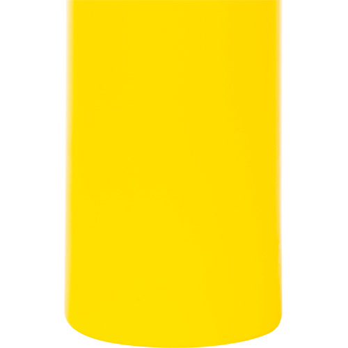 Polyethylene Bollard Cover, 4-1/2" Dia. x 52" L, Red/Yellow Air Extreme Inc.