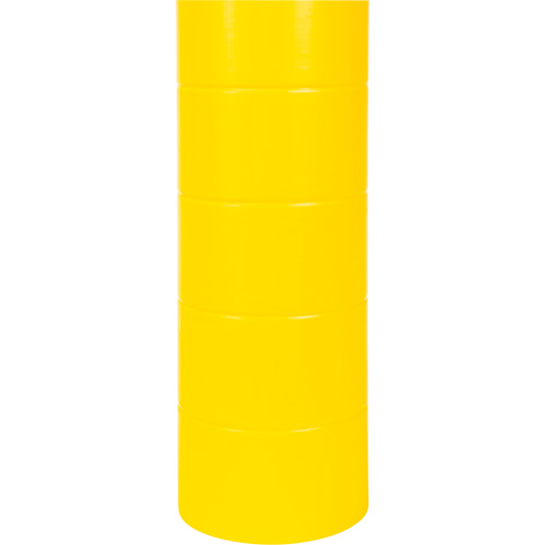 Capuchon en poly&eacute;thyl&egrave;ne pour borne de protection, 6-5/8" dia. x 60" l, Rouge/Jaune Air Extreme Inc.