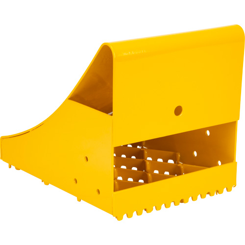 Ice Chocks, Steel, Yellow, 8-1/16" W x 10-5/8" D x 8-13/16" H Air Extreme Inc.