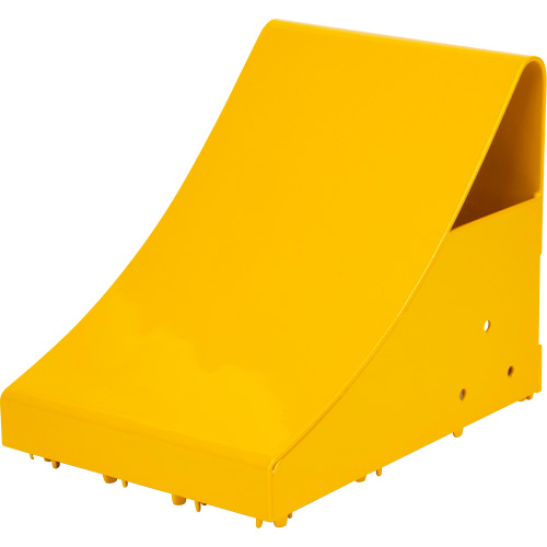 Ice Chocks, Steel, Yellow, 8-1/16" W x 10-5/8" D x 8-13/16" H Air Extreme Inc.