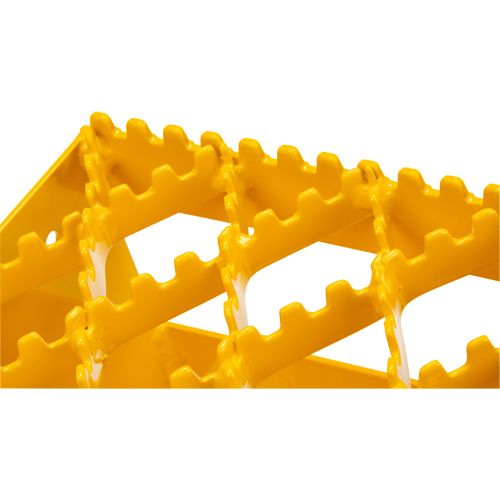 Ice Chocks, Steel, Yellow, 8-1/16" W x 10-5/8" D x 8-13/16" H Air Extreme Inc.