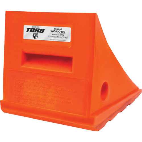 Cale-roue polyvalente de 15 tonnes, Ur&eacute;thane, Orange Air Extreme Inc.