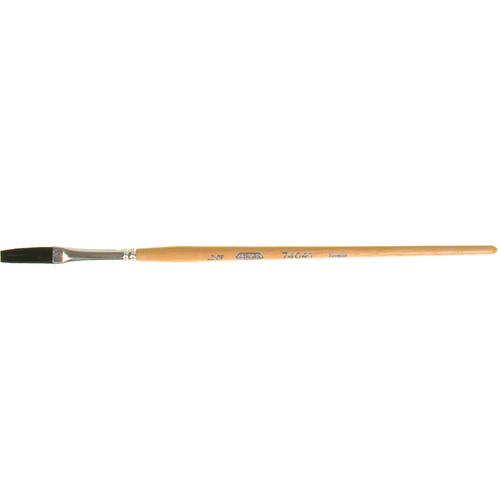 One Stroke Paint Brush, 1/4" Brush Width, Ox Hair, Wood Handle Air Extreme Inc.