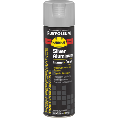 V2100 System Enamel Spray Paint, Silver Aluminum, Gloss, 14 oz., Aerosol Can Air Extreme Inc.