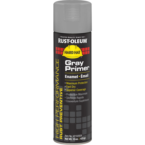 V2100 System Enamel Spray Primer, Gray, Matte, 15 oz., Aerosol Can Air Extreme Inc.