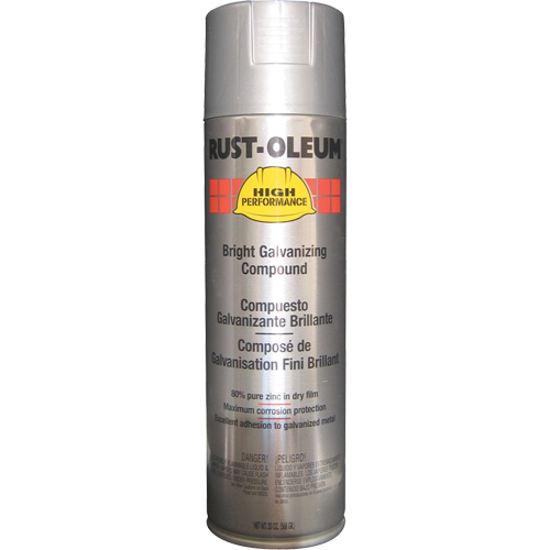 Bright Galvanizing Compound Spray, Aerosol Can Air Extreme Inc.