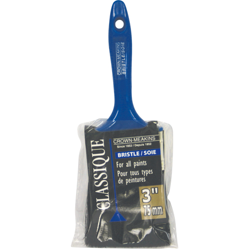 Classic Paint Brush, Bristle, Plastic Handle, 3" Width Air Extreme Inc.