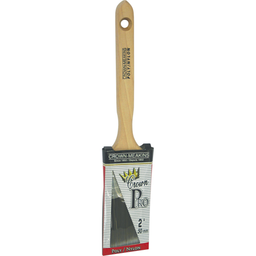 Pinceau angulaire Pro, Poly/nylon, Manche Bois, Largeur de 2" Air Extreme Inc.