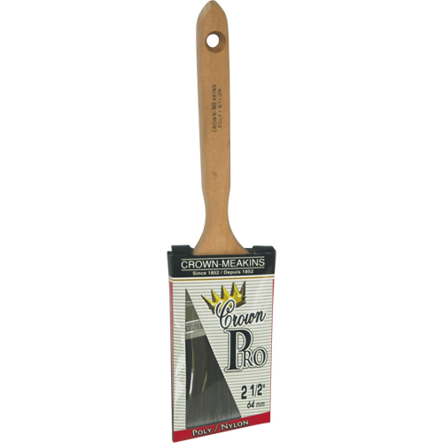 Pinceau angulaire Pro, Poly/nylon, Manche Bois, Largeur de 2-1/2" Air Extreme Inc.