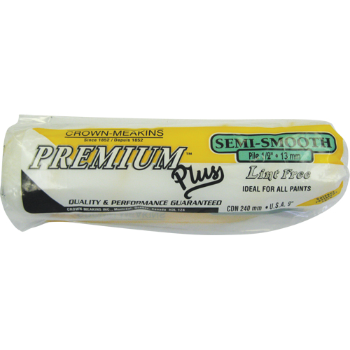 Professional Lint-Free Paint Roller Cover, 13 mm (1/2") Nap, 240 mm (9-1/2") L Air Extreme Inc.