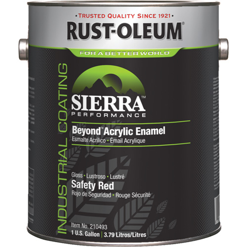 Sierra Performance Beyond Acrylic Enamel, Gallon, Red Air Extreme Inc.