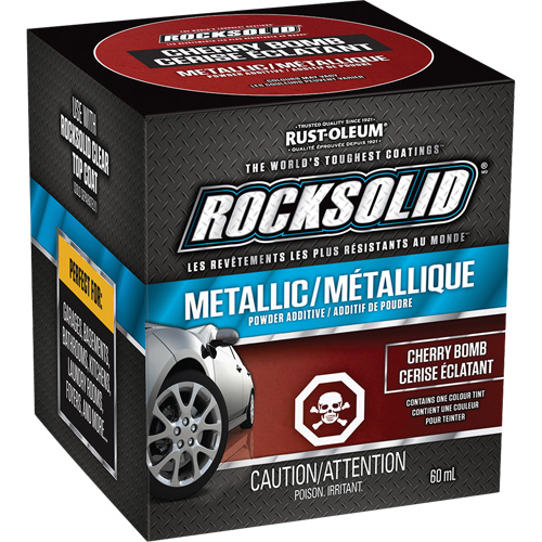 Additifs de poudre m&eacute;tallique RockSolid, 60 ml, Bouteille, Cerise &eacute;clatant Air Extreme Inc.