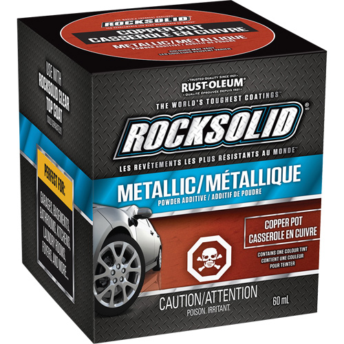 Additifs de poudre m&eacute;tallique RockSolid, 60 ml, Bouteille, Casserole en cuivre Air Extreme Inc.