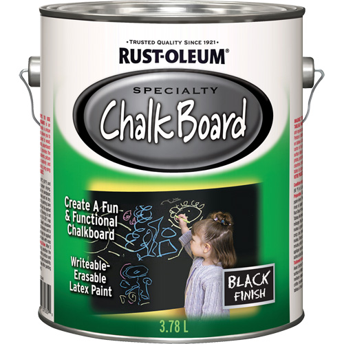 Peinture sp&eacute;cialis&eacute;e pour tableau noir, 3,78 L, Gallon, Noir Air Extreme Inc.