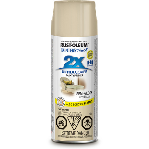 Painter's Touch&reg; Ultra Cover Paint, Ivory Bisque White, Semi-Gloss, Aerosol Can Air Extreme Inc.