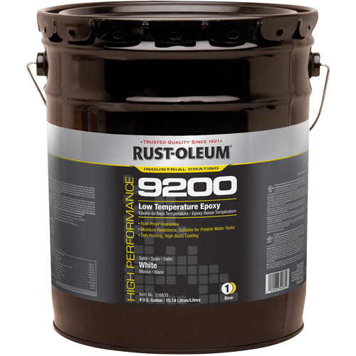 Composant de base &eacute;poxydique &agrave; basse temp&eacute;rature du syst&egrave;me 9200, Blanc, 4 gal., Seau Air Extreme Inc.