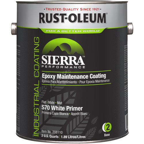 Composant de base pour appr&ecirc;t acrylique &eacute;poxydique &agrave; base d'eau Sierra Performance S70/S71, Gallon, Blanc Air Extreme Inc.