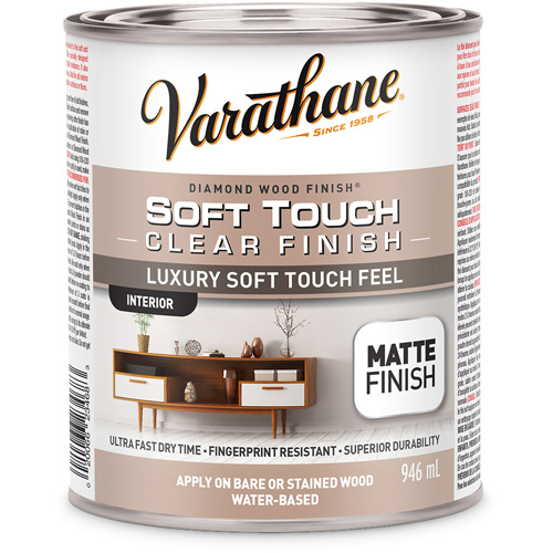 Varathane&reg; Diamond Wood Finish&reg; Coating, 946 ml, Clear, Matte Air Extreme Inc.