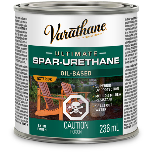 Fini diamant pour bois Varathane ext&eacute;rieur, 236 ml, Transparent, Satin Air Extreme Inc.
