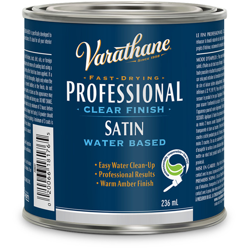 Fini professionnel Varathane, 236 ml, Transparent, Satin Air Extreme Inc.