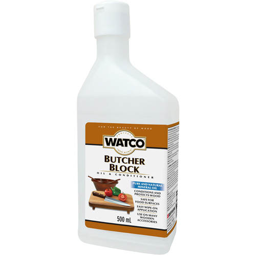 Watco&reg; Butcher Block Oil & Wood Conditioner, 473 ml, Clear, Transparent Air Extreme Inc.