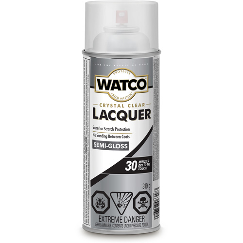 Laque pour bois Watco, 319 g, Transparent, Semi-brillant Air Extreme Inc.